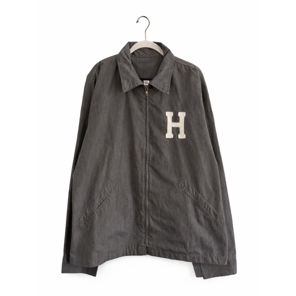 Ebbets Field Flannels Forbes Field Gray Grounds Crew Zip Up Jacket
